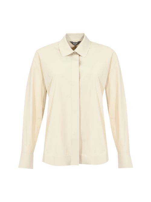 Camicia MMLBAITA in tessuto tecnico Avorio MM Max Mara | 2616951037600001